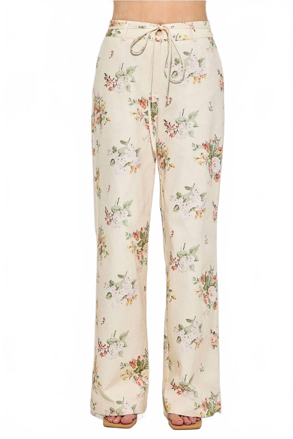 New Polagram Fenna Pants In Beige